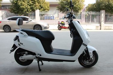 Compact Electric Motorcycle Scooter , Battery Operated Scooters 72V / 20AH Fashion Design