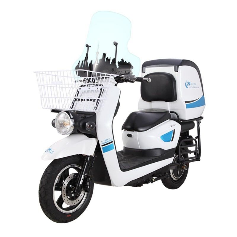 Functional Electric Mopeds And Scooters With Big Warm Keeping Rear Box