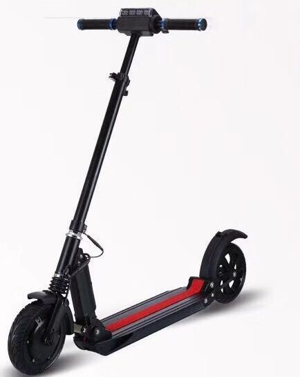 8 Inch 2 Wheel Self Balancing Scooter Kick Foldable E - Scooter With Wide Led Display