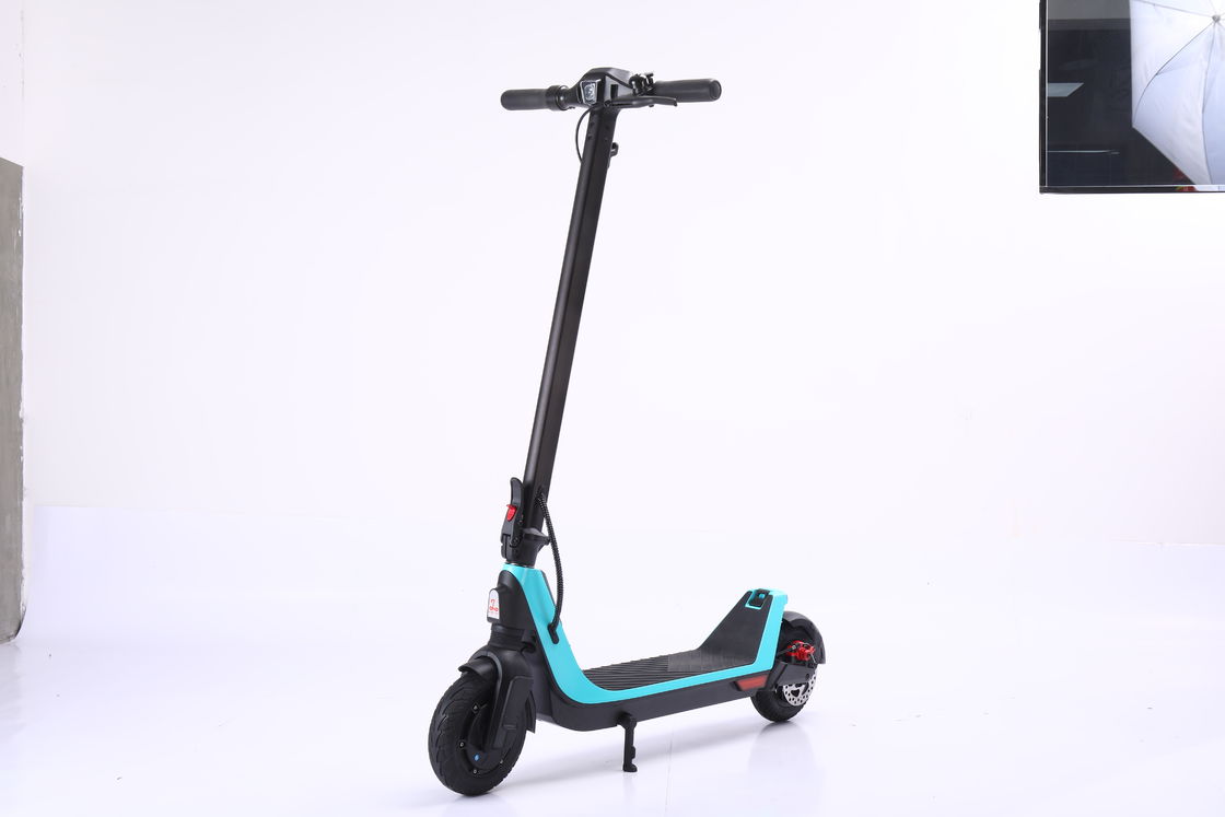 Blue Portable city scooter with touching screen display lithium battery