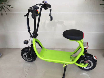 Mini ELithium Electric Scooter With Seat HALI With Candy Colour / 350w Motor
