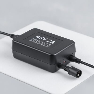 48V 2A Ebike Battery Charger with 4-6 Hours Charging Time and 84W Maximum Output Power for Electric Bikes