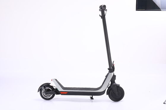 fashionable silver frame touch screen display 10 inch electric scooter