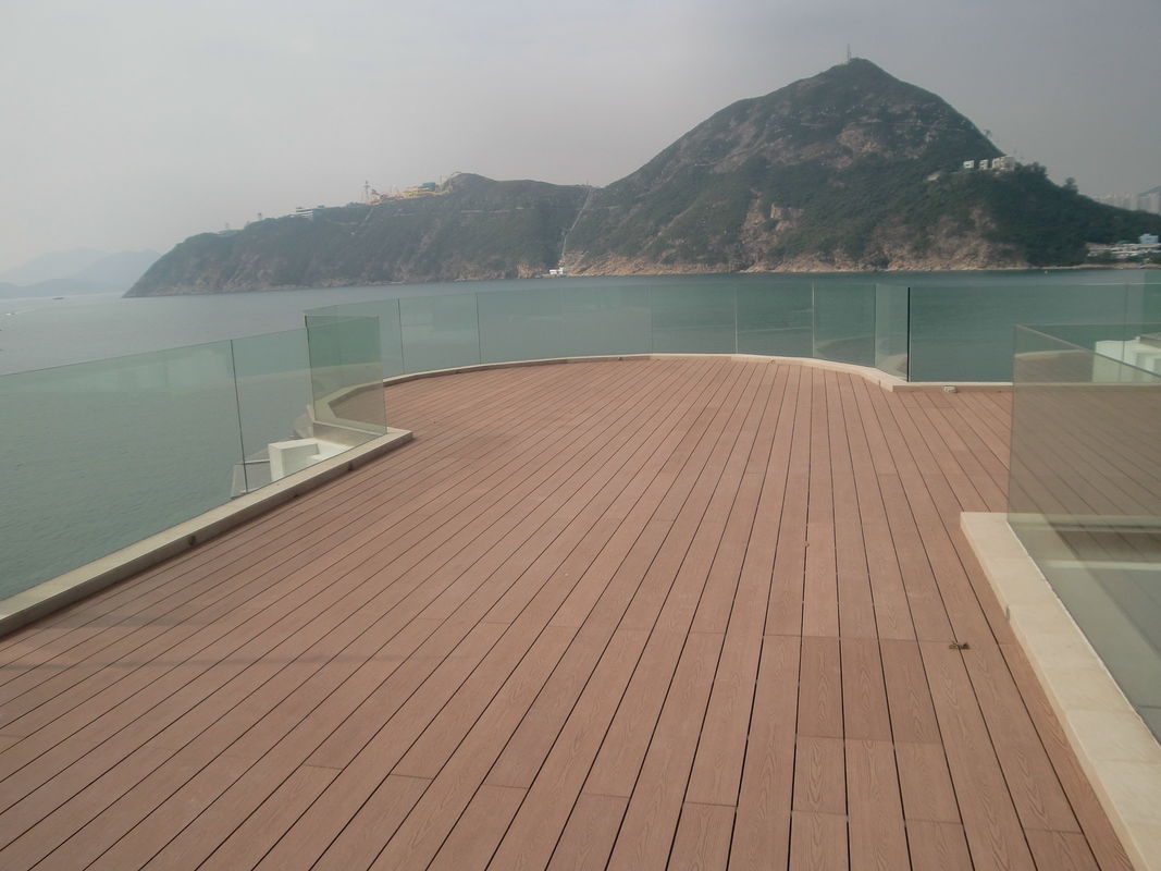 Exterior Wpc Plastic Wood Effect Decking Like Antiseptic Wood