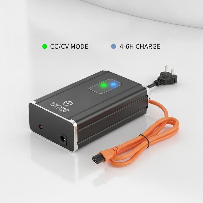 48V5A Battery Charger with Constant Current / Constant Voltage Mode for 4-6 Hours Charging Time and Overcharge Protection